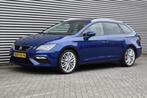 Seat Leon ST 1.5 TSI 150-PK FR, Airco, Ecc, Cruise, Virtual,, Zwart, 4 cilinders, Leder en Stof, Origineel Nederlands