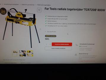 Tegelzaagmachine  beschikbaar voor biedingen