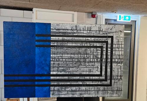 Schilderij Disillusion, Antiek en Kunst, Kunst | Schilderijen | Abstract, Ophalen of Verzenden