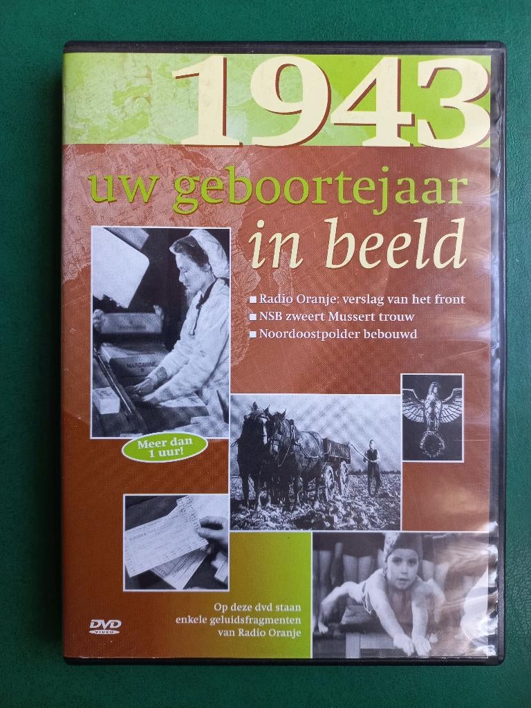 Uw geboortejaar in beeld 1943, Alle leeftijden, Ophalen of Verzenden, Zo goed als nieuw, Politiek of Geschiedenis