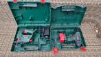 Bosch accu decoupeerzaag en accu boormachine, Ophalen of Verzenden, Gebruikt, Boormachine