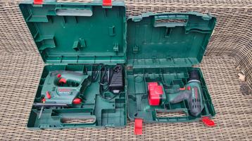 Bosch accu decoupeerzaag en accu boormachine beschikbaar voor biedingen
