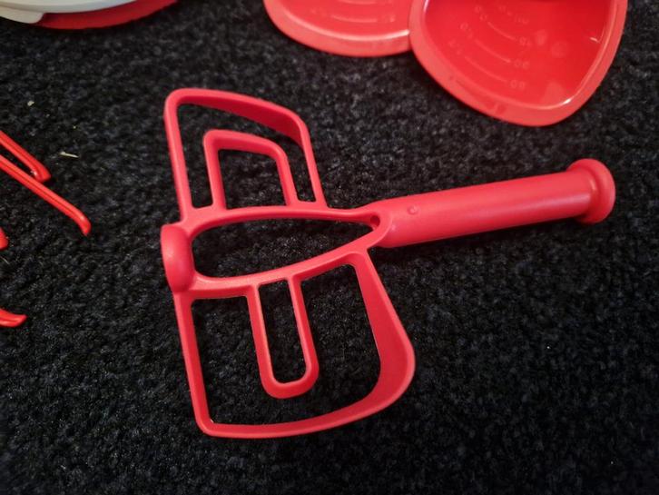 Tupperware Turbo Max Klopper - ZGAN, Huis en Inrichting, Keuken | Keukenbenodigdheden, Zo goed als nieuw, Ophalen of Verzenden