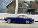 1:18 Ferrari 250 GT Lusso blauw 1962 Hotwheels Elite / JJTOP, Hobby en Vrije tijd, Modelauto's | 1:18, Ophalen of Verzenden, Zo goed als nieuw
