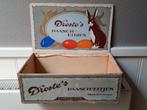 Droste Paasch Eitjes chocolade doos, Verzamelen, Ophalen of Verzenden, Gebruikt, Overige, Droste