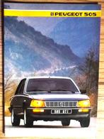 Peugeot 505 Sedan, brochure modeljaar 1985, Verzenden, Gelezen, Peugeot