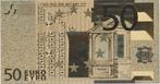 Europa 50 Euro 2002 verguld, Ophalen of Verzenden, Overige landen, 50 euro, Los biljet