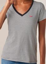Levi's tshirt zwart wit strepenmaat xs dames merk kleding, Kleding | Dames, T-shirts, Levi's, Maat 34 (XS) of kleiner, Zo goed als nieuw