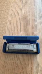 Mondharmonica blues harp Hohner, Muziek en Instrumenten, Blaasinstrumenten | Mondharmonica's, Ophalen, Zo goed als nieuw, Met koffer of doosje