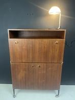 Mid century kabinet met bureau, 1960, Ophalen of Verzenden