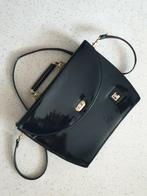 Vintage tas lakleer - PE Florence, Ophalen of Verzenden, Zo goed als nieuw, Bruin, Handtas