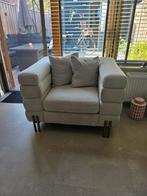 Bouclé Fauteuil - Zo Goed Als Nieuw!, Ophalen, 75 tot 100 cm, Zo goed als nieuw, Metaal