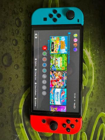 Switch Oled met alle toebehoren ZGAN beschikbaar voor biedingen