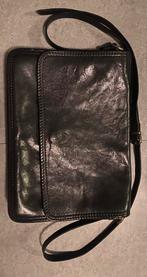 Vintage La Moda Design lederen handtas, Ophalen, Zo goed als nieuw, Bruin, Handtas