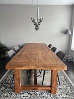 Prachtige robuuste kloostertafel - 295 x 100 x 80 cm, Huis en Inrichting, Tafels | Eettafels, Ophalen, 200 cm of meer, 50 tot 100 cm