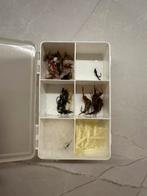 Vliegen met doosje, Watersport en Boten, Hengelsport | Vliegvissen, Ophalen of Verzenden, Zo goed als nieuw