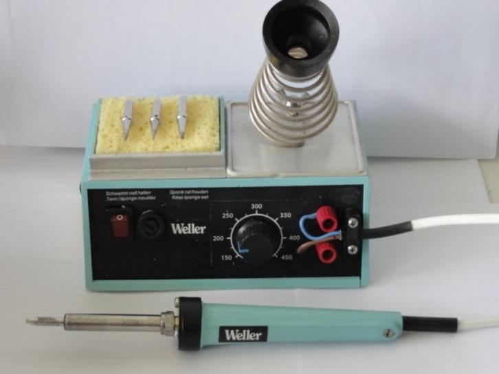 WELLER REGELBAAR SOLDEERSTATION met SUPER WELLER BOUT, Hobby en Vrije tijd, Elektronica-componenten, Zo goed als nieuw, Ophalen of Verzenden