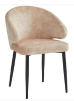 2 Gloednieuwe beige eetkamerstoelen in originele verpakking, Huis en Inrichting, Stoelen, Ophalen, Nieuw, Stof, Twee