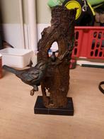 Pop en vogel beeldje, Ophalen, Gebruikt