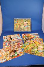 Vintage Disney blokpuzzel, Hermann Eichhorn, compleet. K6, Kinderen en Baby's, Speelgoed | Kinderpuzzels, Gebruikt, Meer dan 50 stukjes