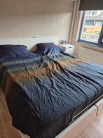 Ikea bed 180x200 met  veel opbergruimte, Ophalen, Gebruikt, Wit, Tweepersoons