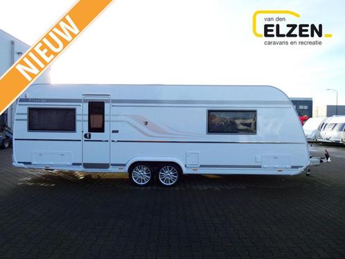 Tabbert Puccini 685 DF Model 2025, incl. opties, Caravans en Kamperen, Caravans, Bedrijf, tot en met 4, 1500 - 2000 kg, Rondzit
