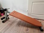 crunch board/bank, buikspieren, energetics, light bench 480, Sport en Fitness, Fitnessmaterialen, Ophalen, Gebruikt, Fitnessbank