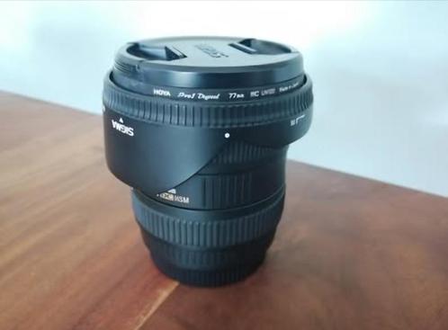 Sigma 10-20mm F4.0-5.6 EX DC HSM Canon, Audio, Tv en Foto, Fotografie | Lenzen en Objectieven, Zo goed als nieuw, Groothoeklens