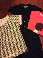 Zwart katoenen jurkje, Jip&Janneke shirt, sweatshirt, mt.122, Meisje, Ophalen of Verzenden, Zo goed als nieuw, Jurk of Rok