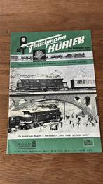 Origneel Fleischmann Kurier uit 1968, Verzamelen, Ophalen of Verzenden, Nieuw, Trein, Boek of Tijdschrift