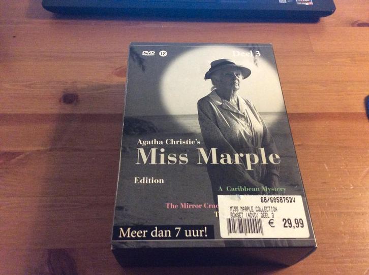 Agatha Christie's Miss Marple deel 3. 4-disc dvd box., Cd's en Dvd's, Dvd's | Tv en Series, Gebruikt, Boxset, Vanaf 12 jaar, Ophalen of Verzenden