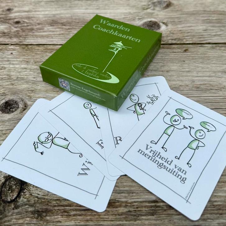 Waardenkaarten **NIEUW** Tijdelijk in prijs verlaagd!, Boeken, Advies, Hulp en Training, Nieuw, Ophalen of Verzenden