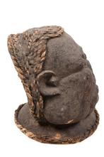 251022  Oud Afrikaans Bangwa head masker uit Cameroon., Ophalen of Verzenden