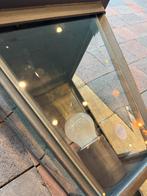 Klassieke wandlamp antraciet met facetglas, Info@nostalux.nl, Minder dan 50 watt, Wandlamp, Ophalen of Verzenden