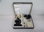 A6580. Wetenschappersdoos met Microscoop Jaren 60, Audio, Tv en Foto, Optische apparatuur | Microscopen, Ophalen of Verzenden