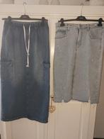 2 zgan jeansrokken maat 42  7,50 per stuk ., Ophalen of Verzenden, Zo goed als nieuw, Maat 42/44 (L)