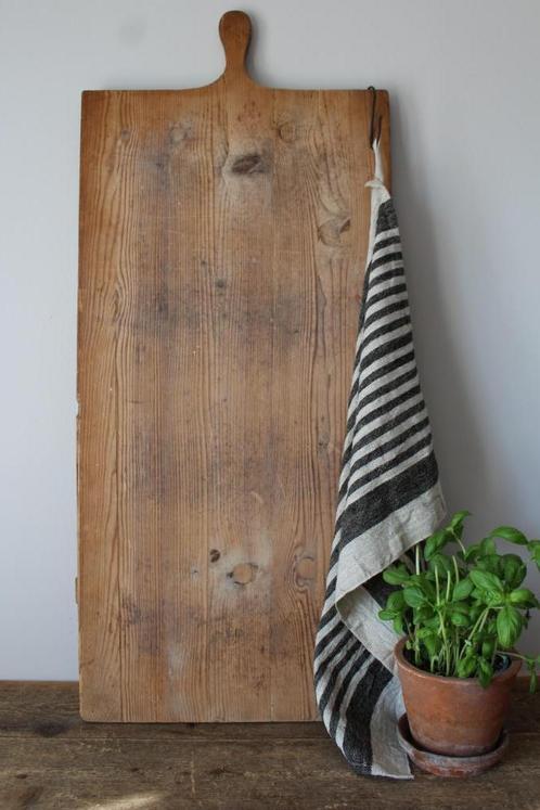 Oude Franse brocante houten broodplank XL Nr4 Pronck & Praal, Antiek en Kunst, Curiosa en Brocante, Ophalen of Verzenden