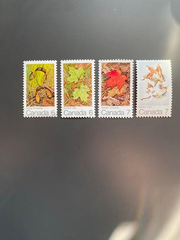 4 Canada Postzegels - Seizoenen - Postfris beschikbaar voor biedingen