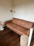 Umix Bronx bankstel cognac leder leenbakker, Ophalen, Gebruikt, Stof