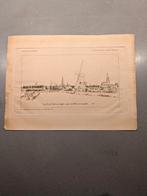 Tekening Groningen haaven, Ophalen of Verzenden