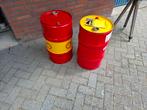 Shell Olie Vaten - Vintage Decoratie, Ophalen of Verzenden