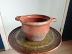 antieke kookpot, pot, 19e eeuw, loodglazuur, Ophalen of Verzenden