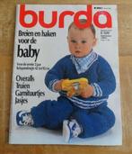 Burda breien en haken voor de baby E529 1980 breiboek, Hobby en Vrije tijd, Verzenden, Zo goed als nieuw, Breien of Haken, Patroon of Boek