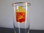 Vintage Airborne Harmonie Oosterbeek Glas pegasus, Ophalen of Verzenden