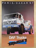 DAF Parijs Dakar Brochure 1987 3600 TurboTwin De Rooy Paris, Ophalen of Verzenden, Zo goed als nieuw, Overige merken, DAF