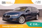 Skoda Octavia Combi 1.4 TSI iV PHEV Business Ed € 24.500,0, Auto's, Automaat, Stof, Blauw, Origineel Nederlands
