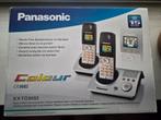 Panasonic decttelefoon KX-TG8092., Ophalen of Verzenden, Zo goed als nieuw, 2 handsets