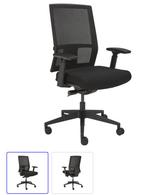 Bureaustoel mesh met armleggers NIEUW, Ophalen, Nieuw, Zwart, Bureaustoel