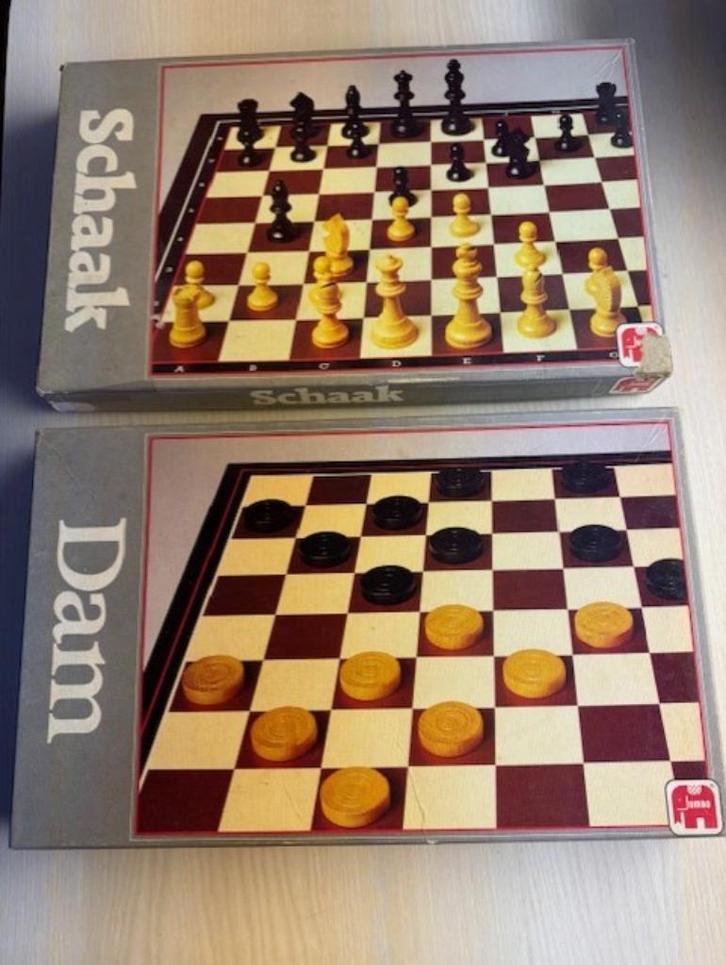 Schaak en Damspel, Hobby en Vrije tijd, Gezelschapsspellen | Bordspellen, Gebruikt, Ophalen of Verzenden