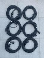 6x verlengsnoeren 25 meter, Ophalen of Verzenden, Zo goed als nieuw, Kabel of Snoer